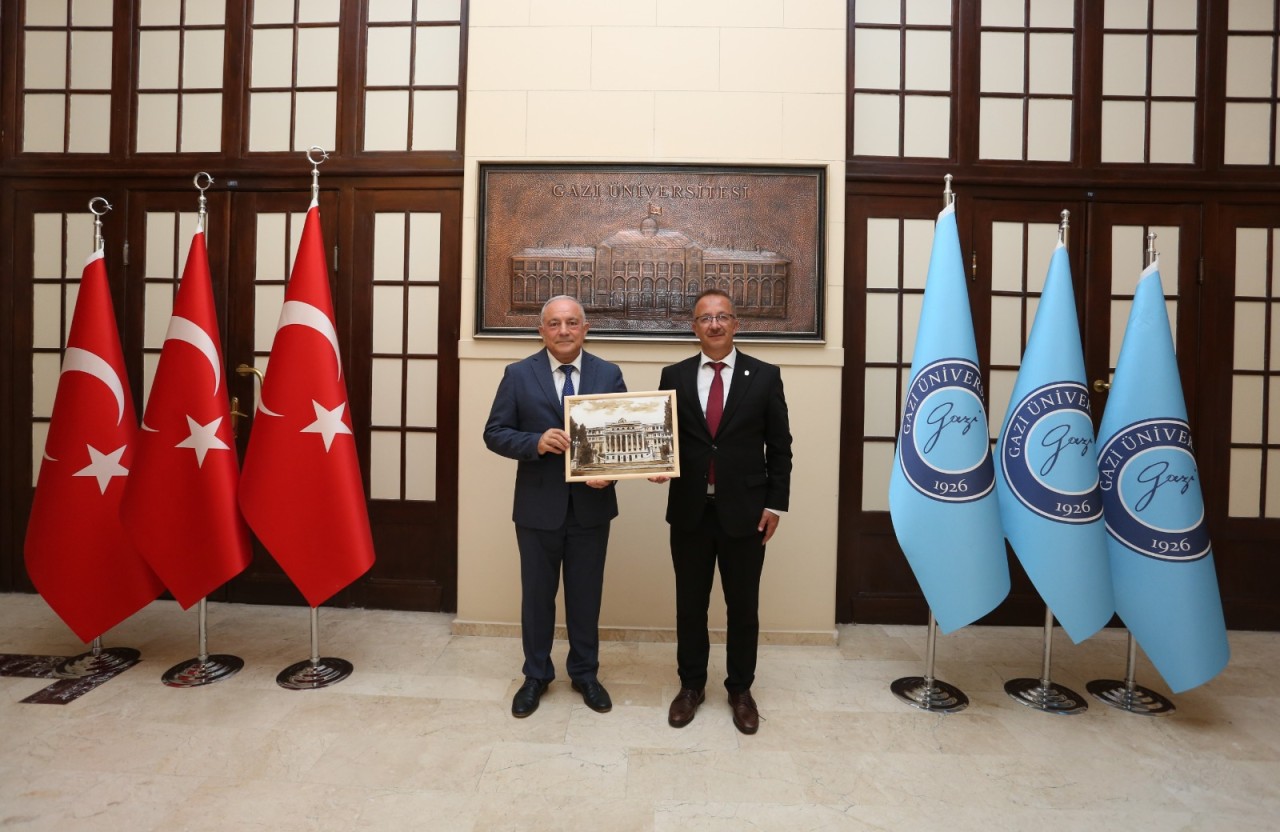 AzTU rektoru Gazi Universitetini ziyarət edib - FOTO